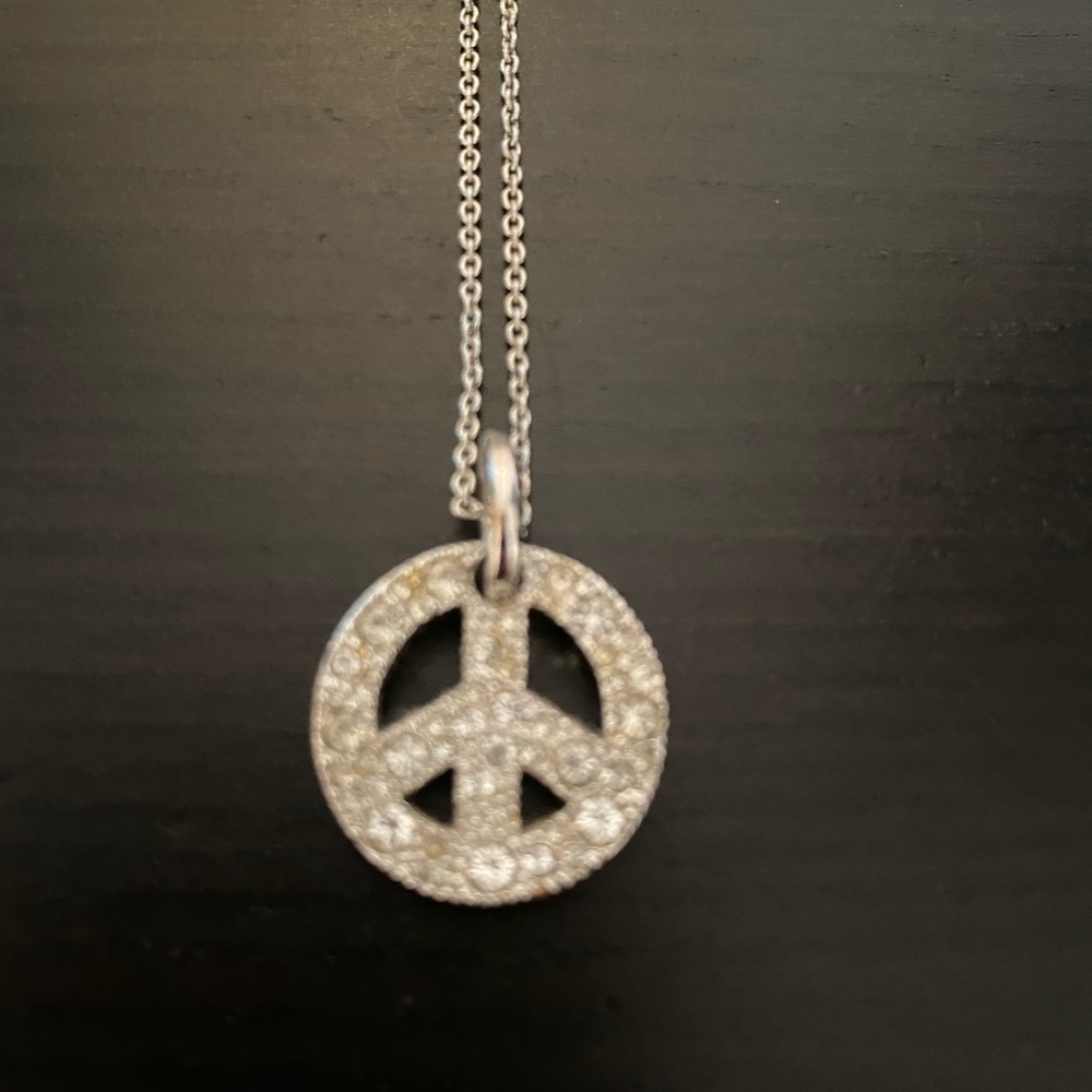 Nordstrom Peace sign necklace